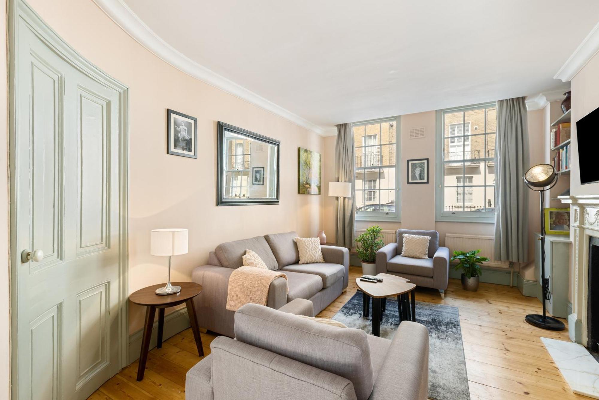 Russell Square Vintage - 2 Cozy Bed Home Londýn Exteriér fotografie